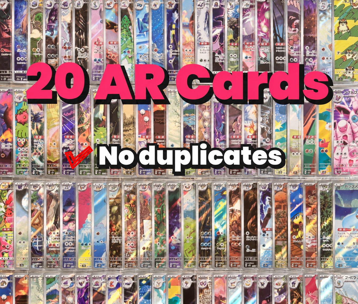 Pokémon TCG Japanische AR Bundle (20) NM
