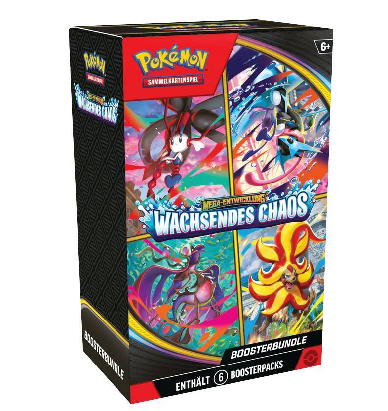 Pokémon TCG Wachsendes Chaos Booster Bundle DE