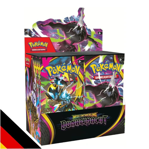 Pokémon Mega Entwicklung: Dunkelnacht 36 Booster Display – Deutsch
