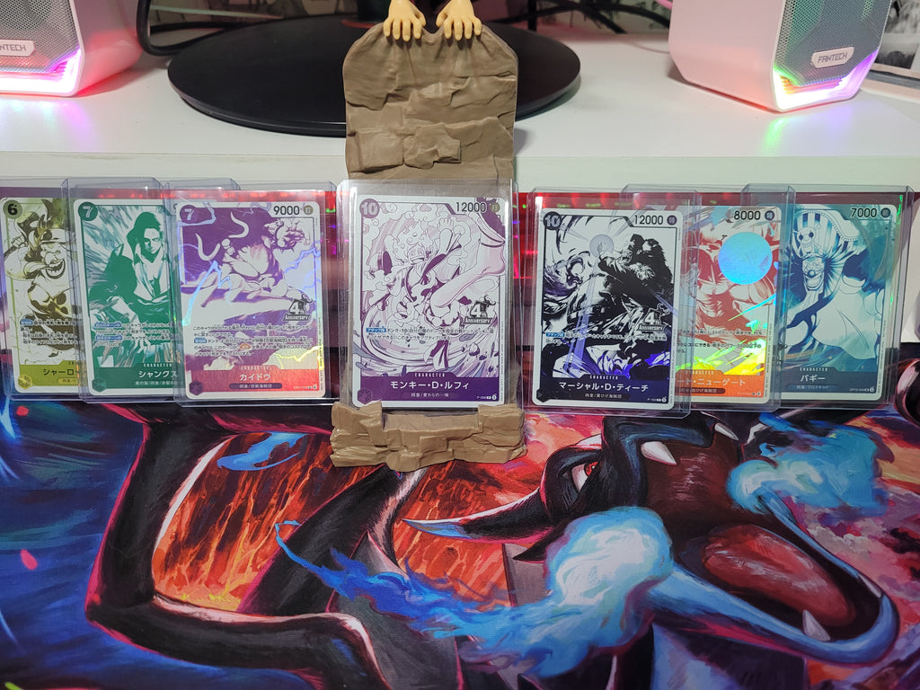 One Piece 4th Anniversary Four Emperors Treasure Hunt – 7 Karten Komplettset