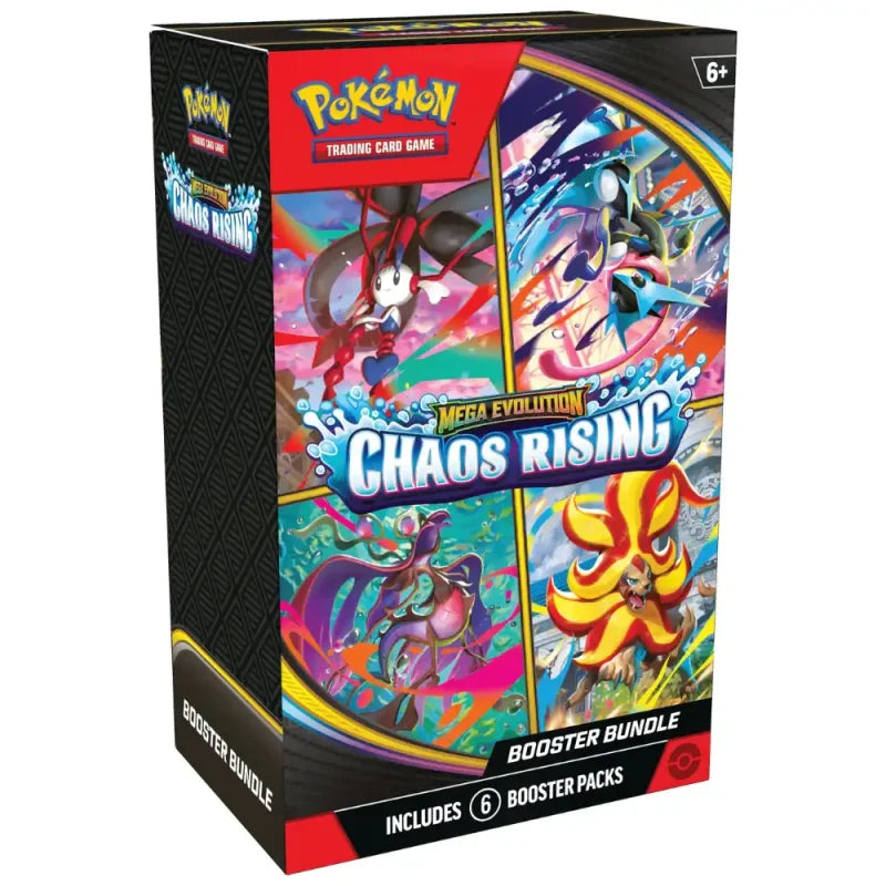 Pokémon TCG Mega Evolution 04 – Chaos Rising Booster Bundle Englisch