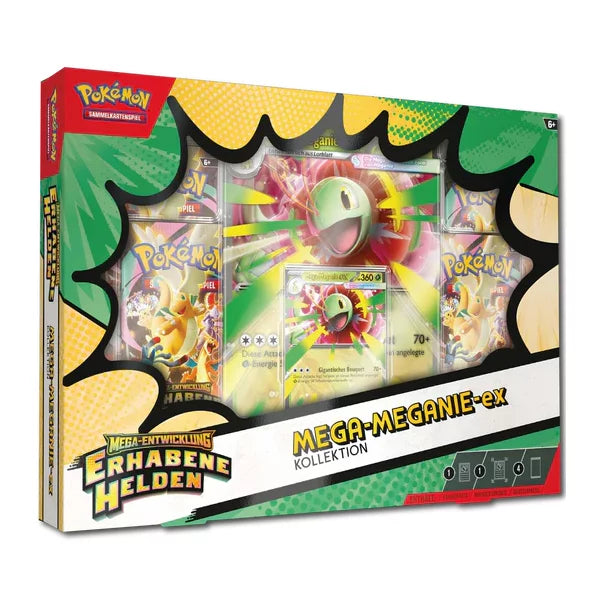 Pokémon Karmesin & Purpur – Erhabene Helden Mega-Meganie ex Box (DE)